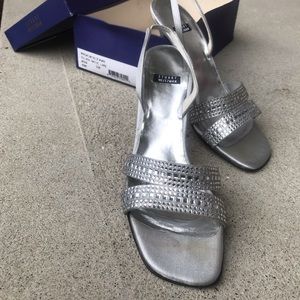 Stuart Weitzman crystal sandals